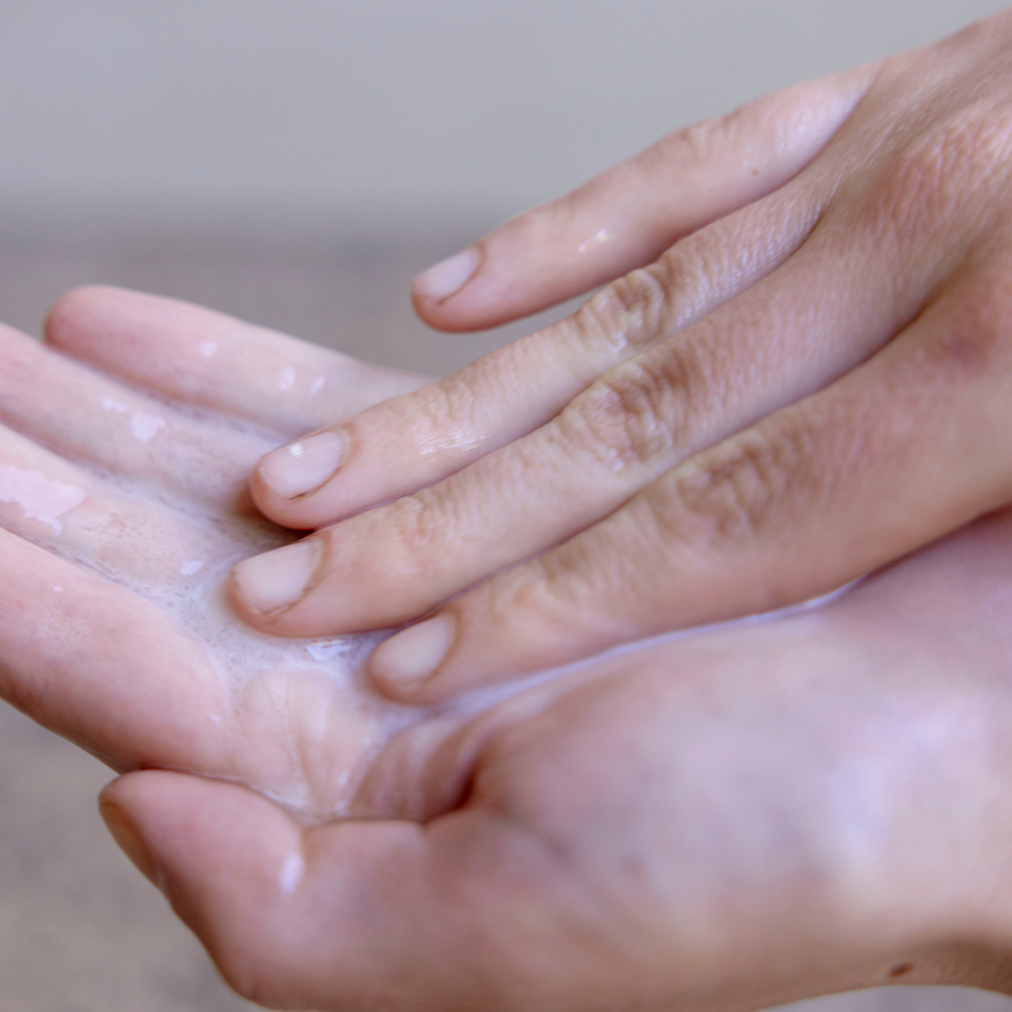 Amara Rituelle Oil to milk cleanser texture