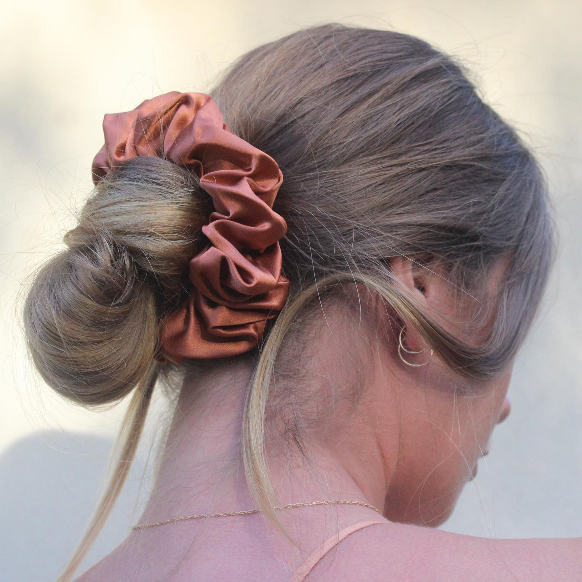 Mulberry Silk Scrunchy