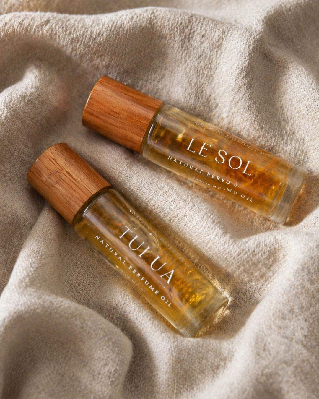 Le Sol and Tulua Perfume roll on